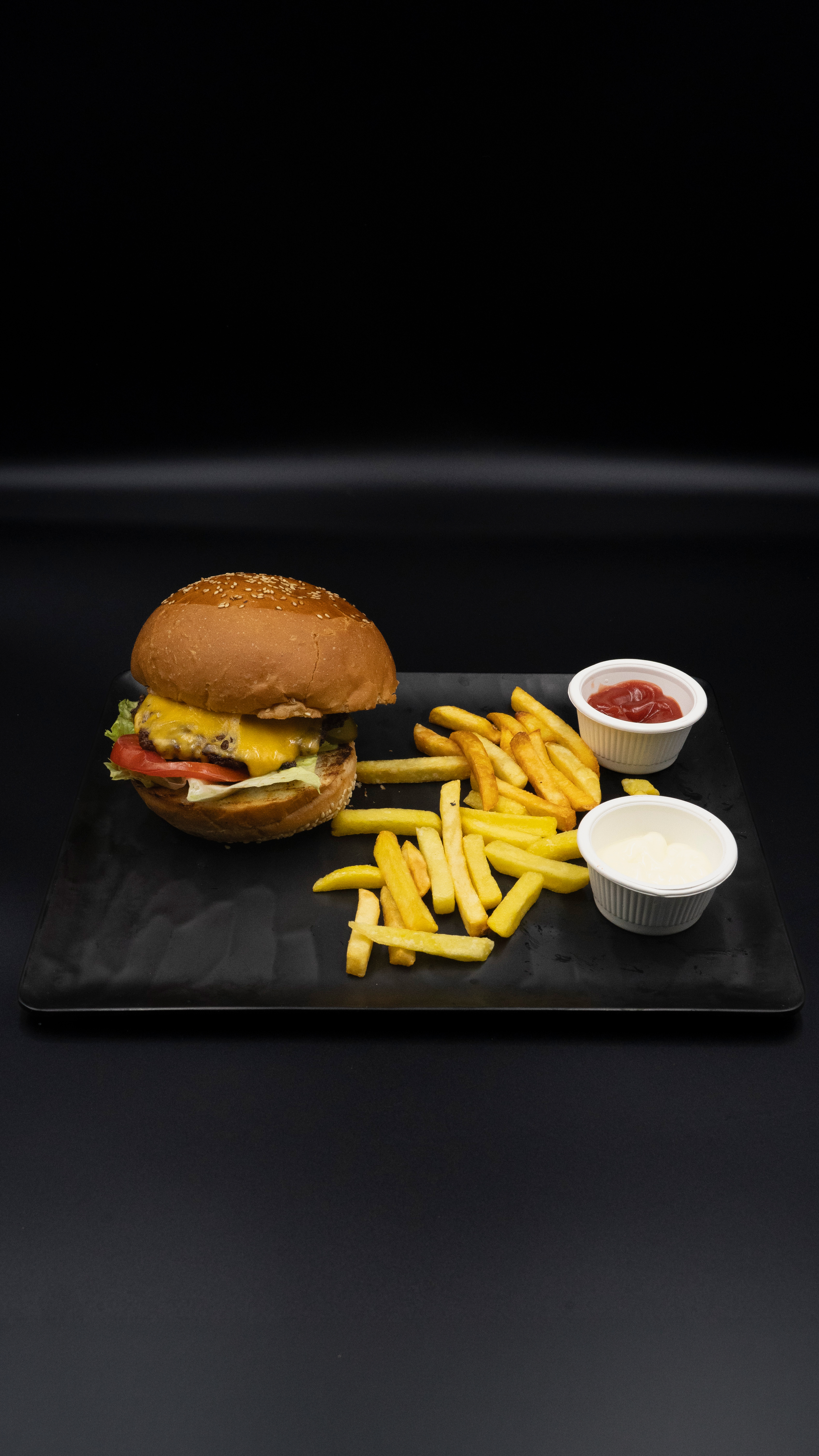 Double cheeseburger